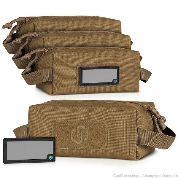 SAVIOR EQUIPMENT - (2) Mini Duffle and (4) Soft Loose Ammo Pouches - TAN -img-1