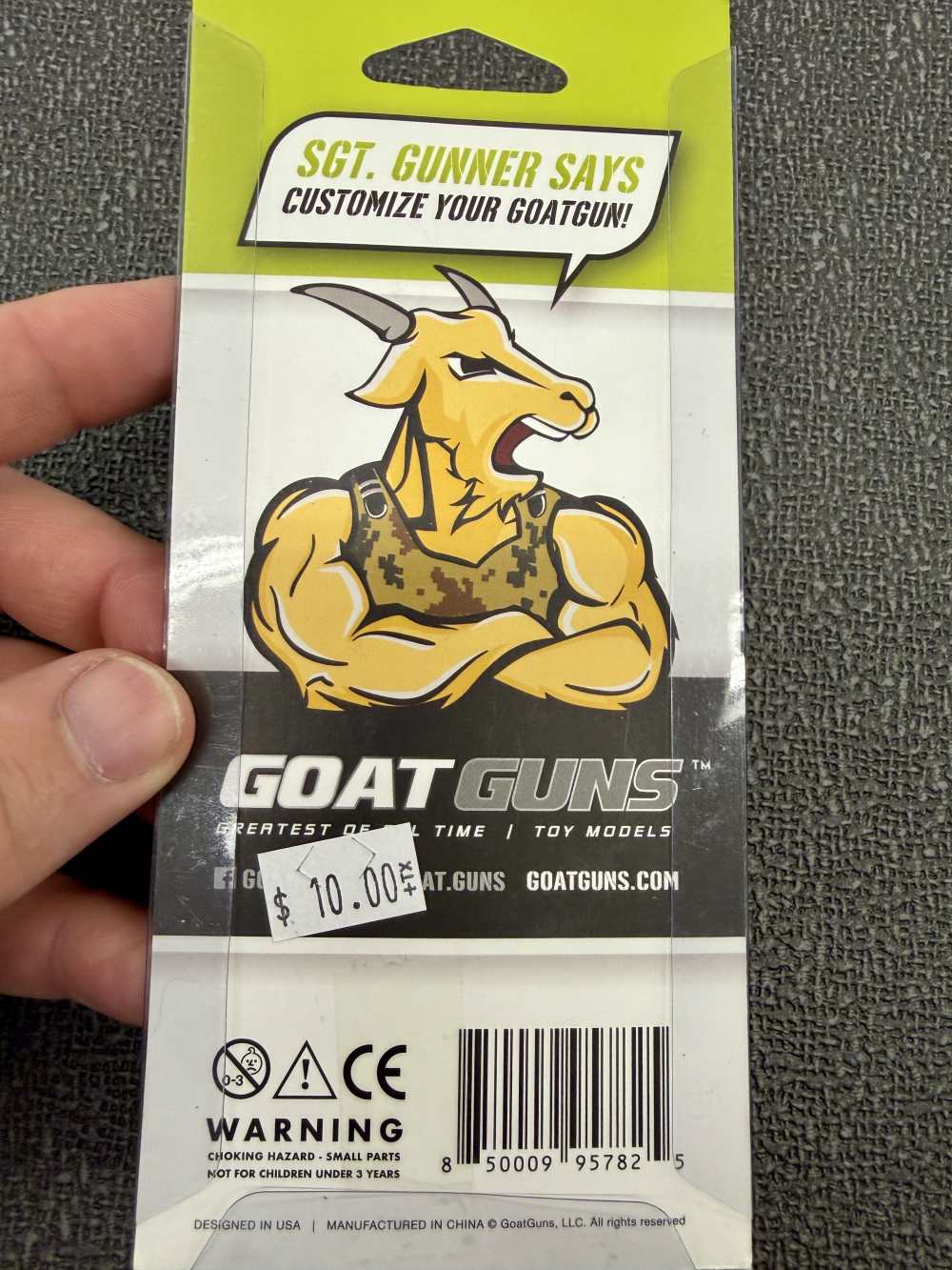 Goat Guns Miniture Toy Model Ammo Can-img-3