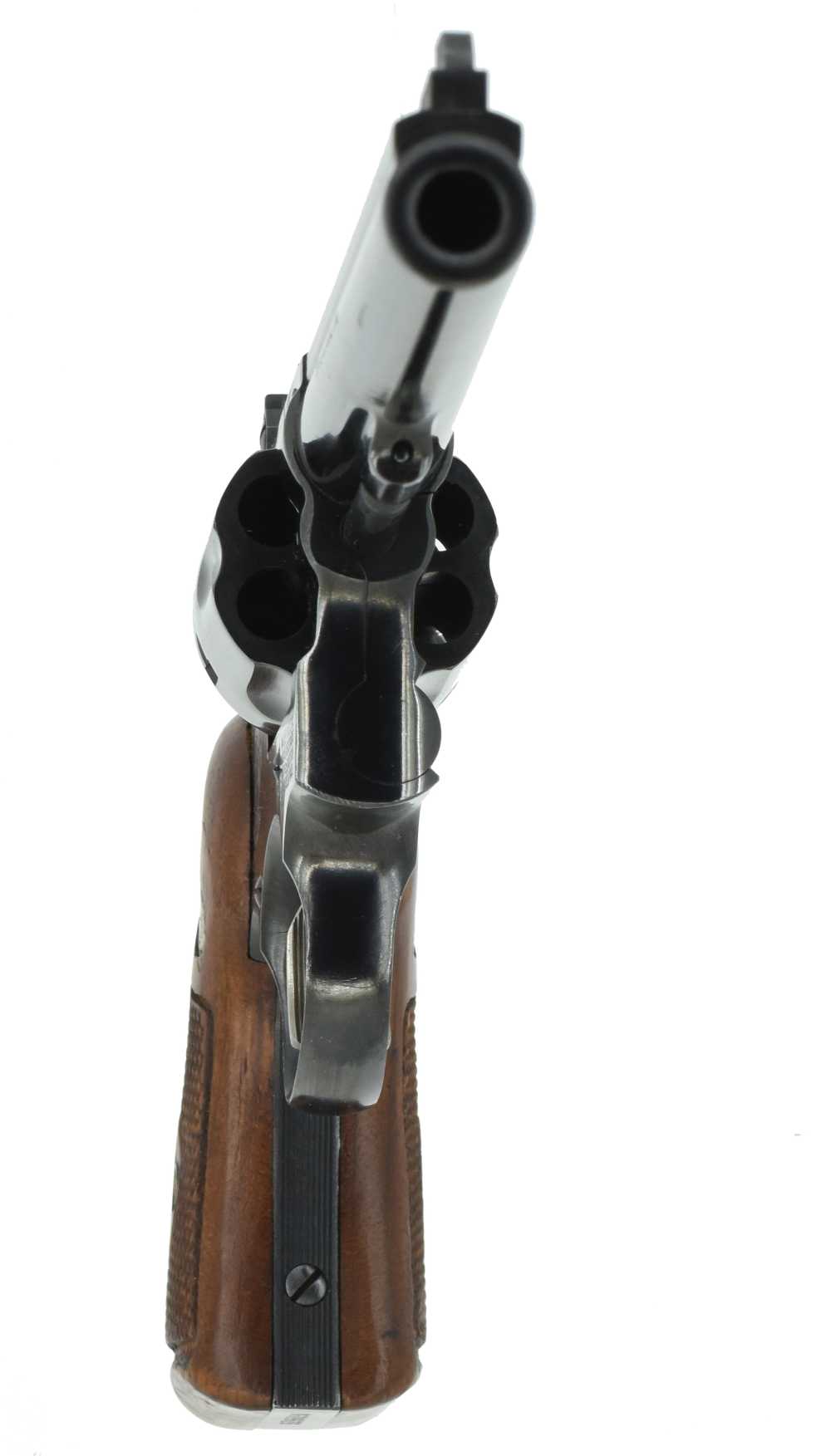 Rare Smith & Wesson model 14-2 Factory Single Action 6-inch .38 special -img-7