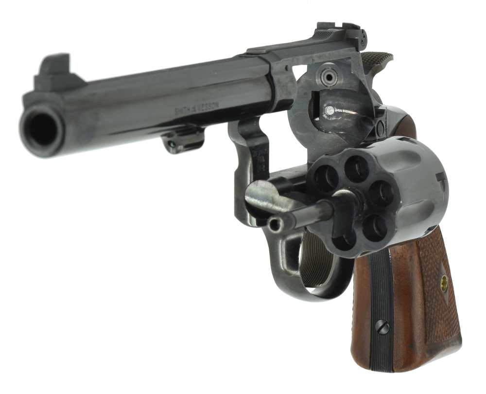Rare Smith & Wesson model 14-2 Factory Single Action 6-inch .38 special -img-4