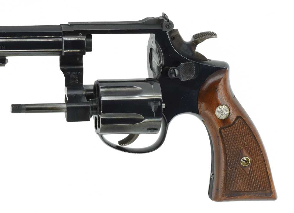 Rare Smith & Wesson model 14-2 Factory Single Action 6-inch .38 special -img-5