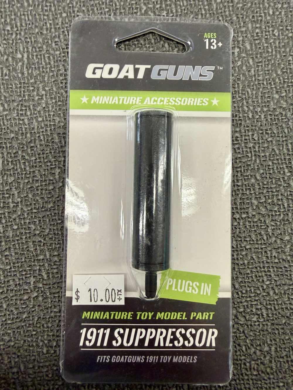 Goat Guns Miniature Toy Model 1911 Suppressor-img-0