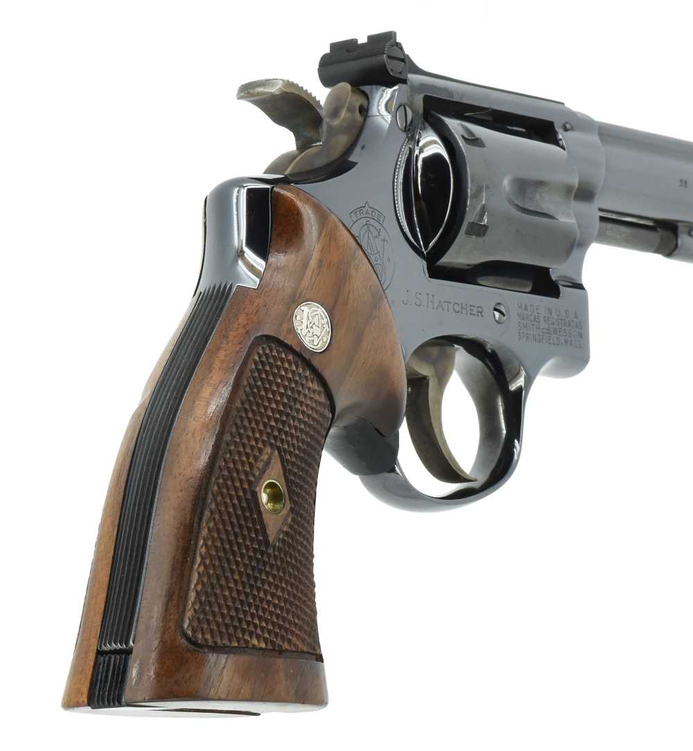 Smith & Wesson K-38 38spl Masterpiece lettered to Maj Gen Julian S. Hatcher-img-7