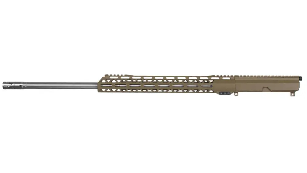 AR-15 .22 ARC 24" Side Charging FDE Upper Receiver and BCG Stainless Barrel-img-1