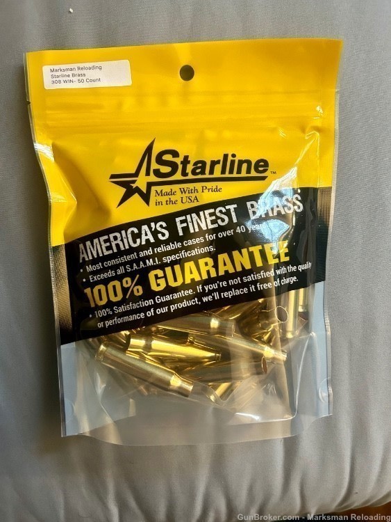 Starline 308 Winchester Brass- 50 count-img-1