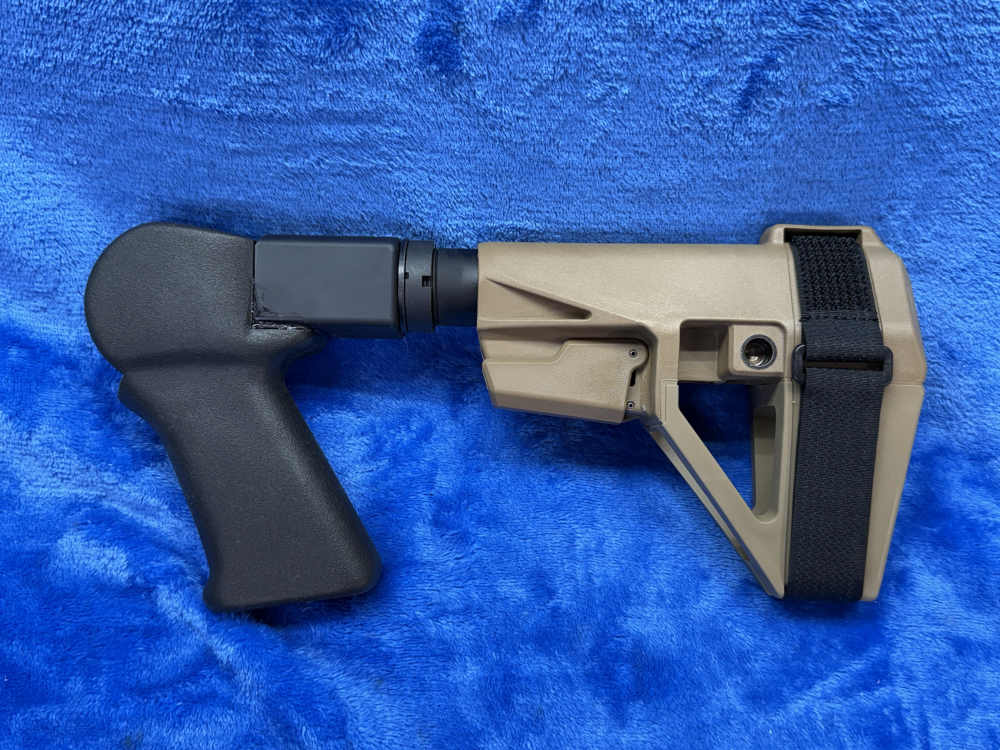 Adjust Pistol Brace:  Thompson Center Arms Encore / Pro-Hunter Pistol FDE-img-0