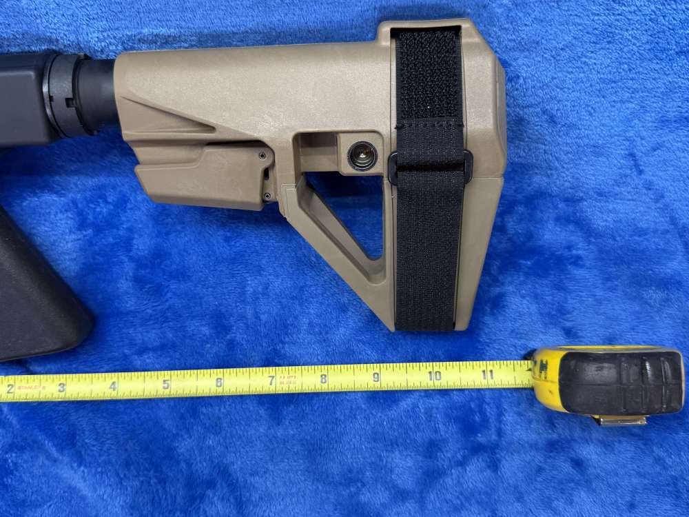 Adjust Pistol Brace:  Thompson Center Arms Encore / Pro-Hunter Pistol FDE-img-4