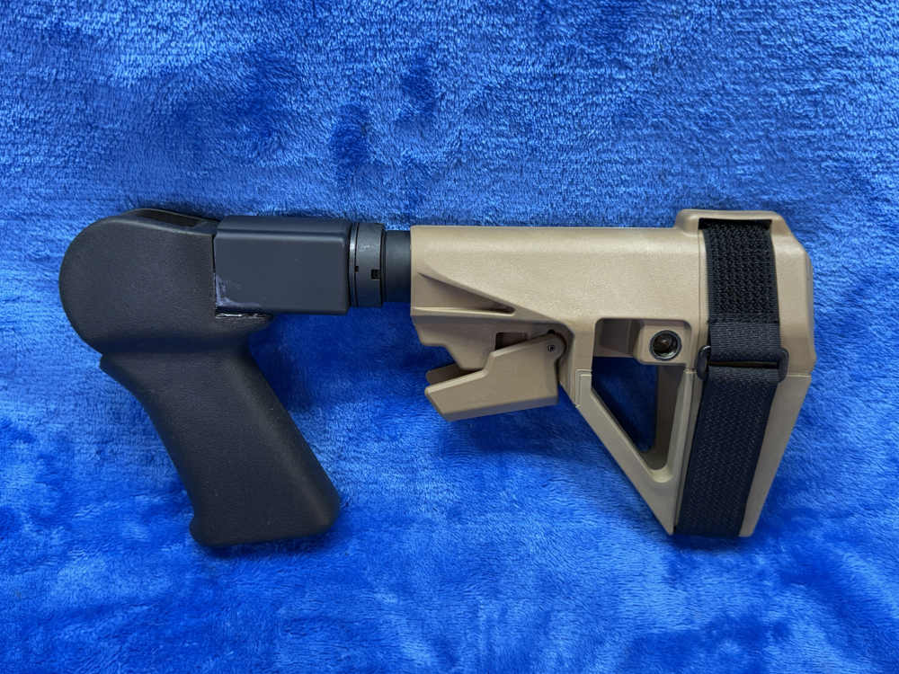 Adjust Pistol Brace:  Thompson Center Arms Encore / Pro-Hunter Pistol FDE-img-3