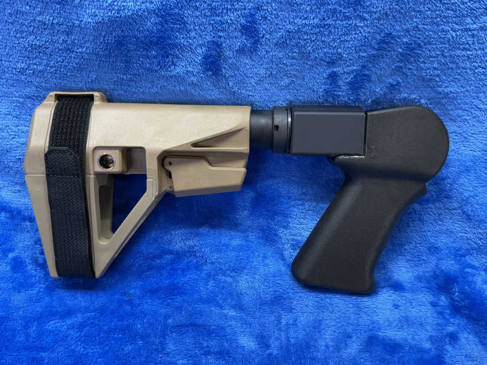 Adjust Pistol Brace:  Thompson Center Arms Encore / Pro-Hunter Pistol FDE-img-1
