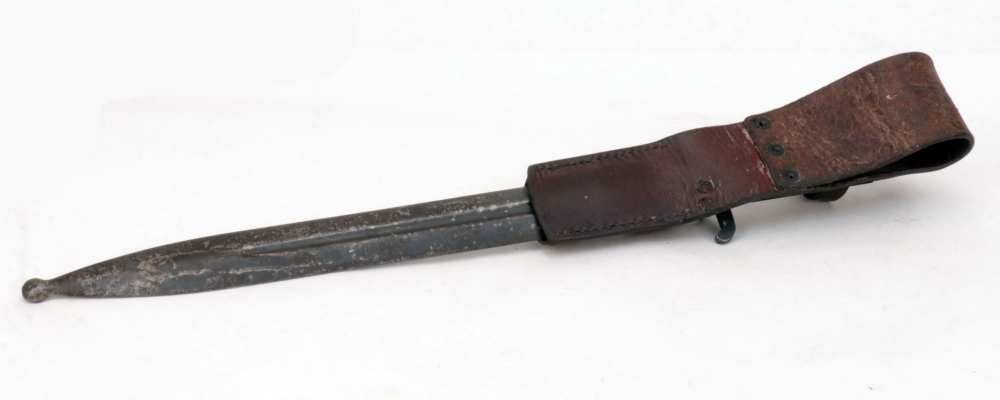 Swedish M1914 Sword Bayonet with Scabbard and Frog-img-3