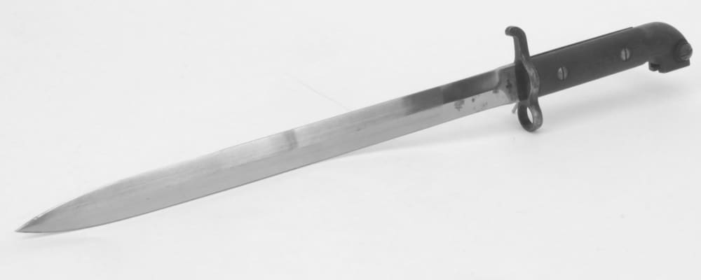 Swedish M1914 Sword Bayonet with Scabbard and Frog-img-9