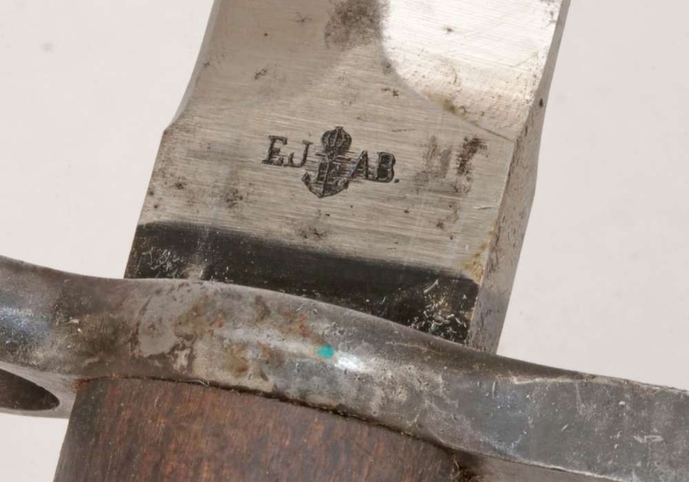 Swedish M1914 Sword Bayonet with Scabbard and Frog-img-5