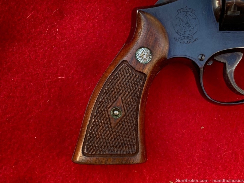 Nice Smith & Wesson (S&W) 14 -2, 6" bbl, blued, factory SAO - CA Compliant-img-1