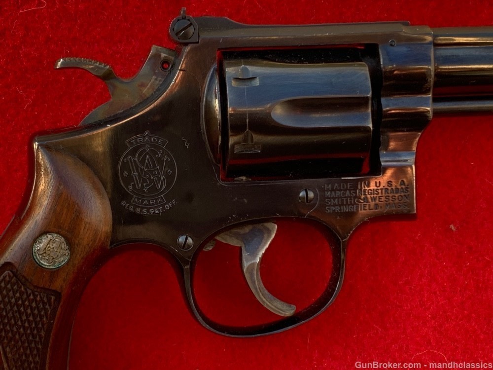 Nice Smith & Wesson (S&W) 14 -2, 6" bbl, blued, factory SAO - CA Compliant-img-2