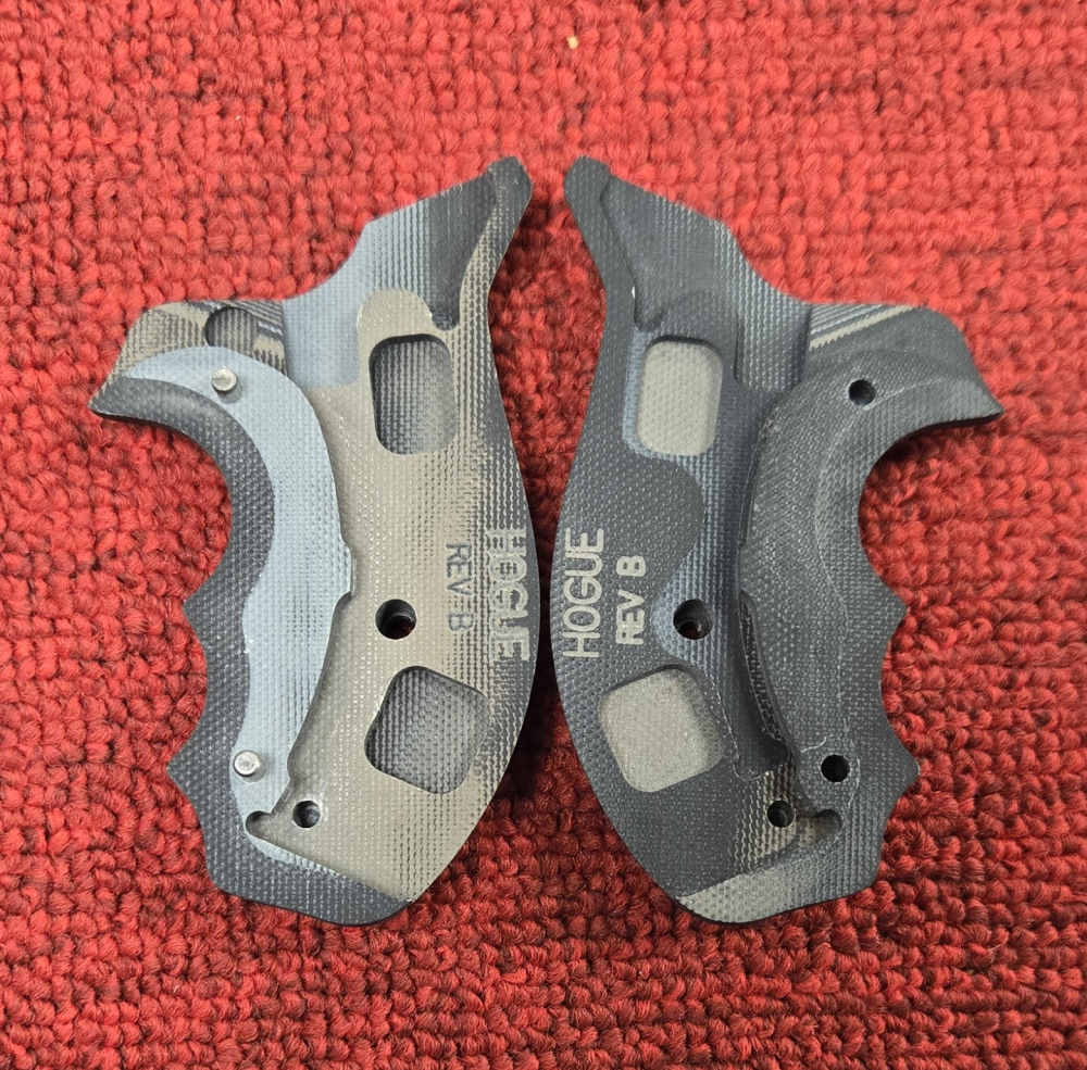 Hogue Kimber K6S Extreme Series Grips Grey G10 2606LM41137SN*N-img-2