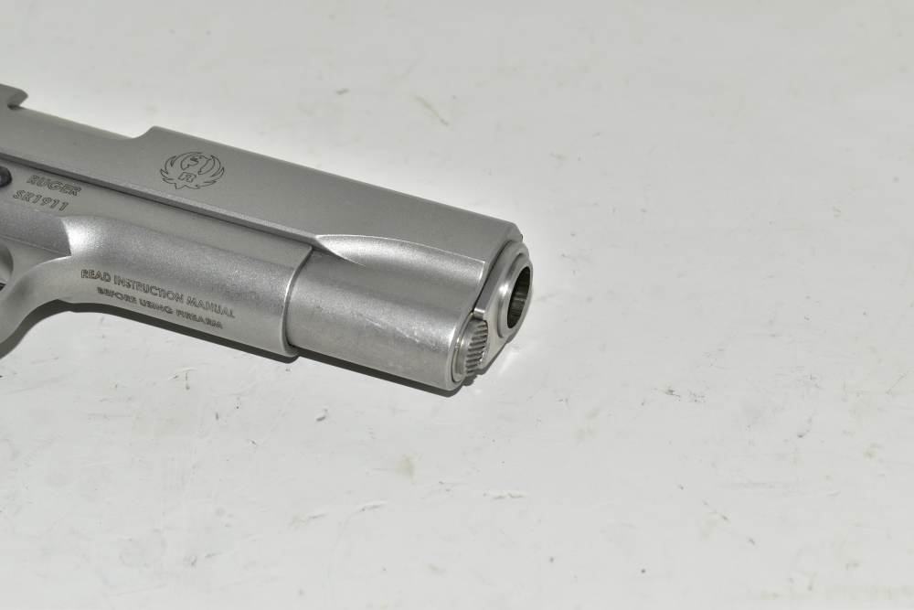 Ruger SR1911 Commander-Style .45 Auto Stainless Model 6702 w/ 8-Rd Mag-img-19