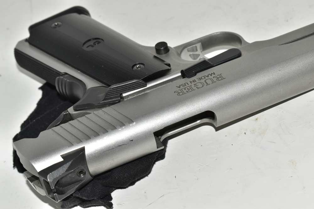 Ruger SR1911 Commander-Style .45 Auto Stainless Model 6702 w/ 8-Rd Mag-img-12