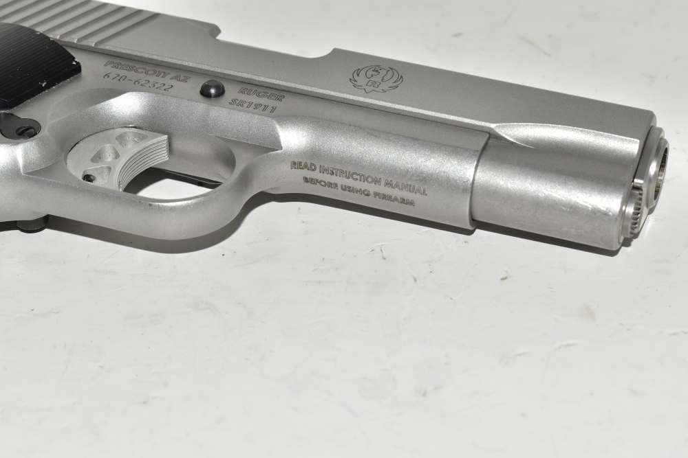 Ruger SR1911 Commander-Style .45 Auto Stainless Model 6702 w/ 8-Rd Mag-img-16