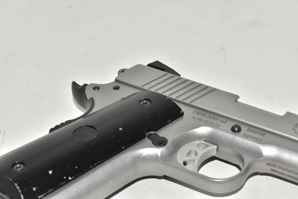 Ruger SR1911 Commander-Style .45 Auto Stainless Model 6702 w/ 8-Rd Mag-img-18