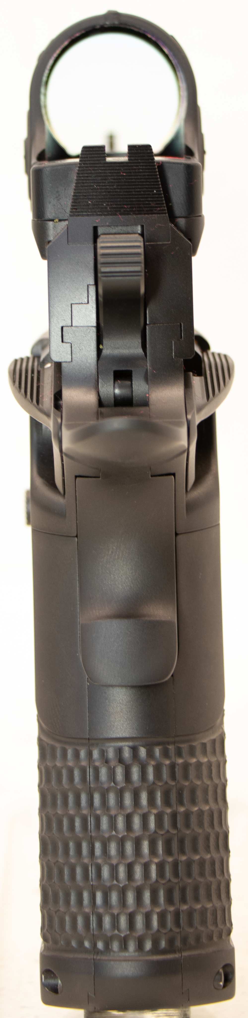 Cabot Insurrection Doublestack Custom 1911 Black DLC 9mm/5" w/ Trijicon SRO-img-4