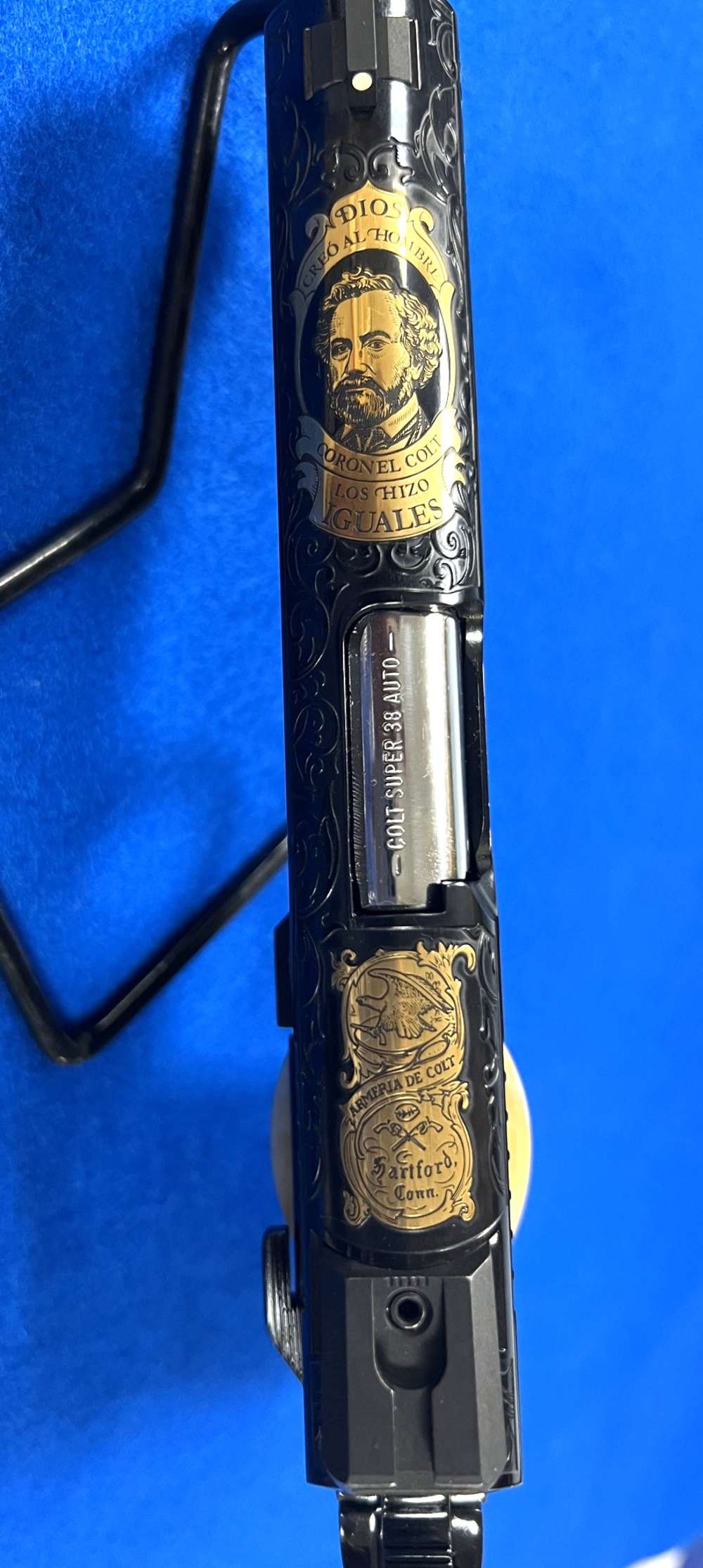Colt Commander .38 Super - "Los Hizo Iguales" Serial Number 013 -img-2