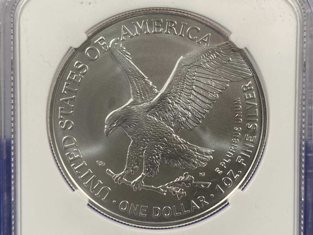 2022 Silver Eagle NGC MS69 *West Point* 1 Troy Ounce *.999 FINE SILVER*-img-5