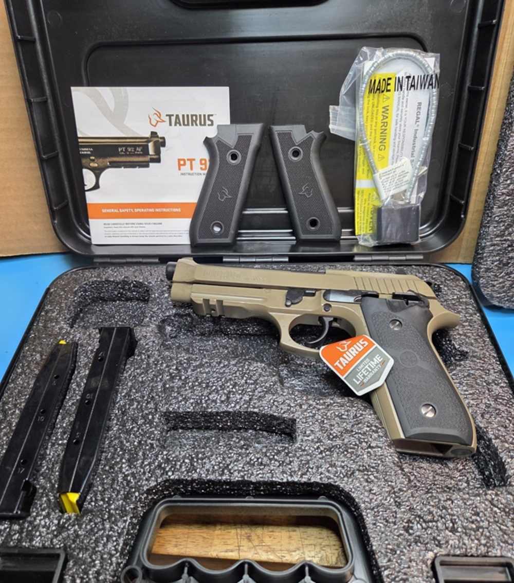 Taurus 92 PT92 DA/SA 9mm Luger Full Size 2-17 Rd Mags-img-3
