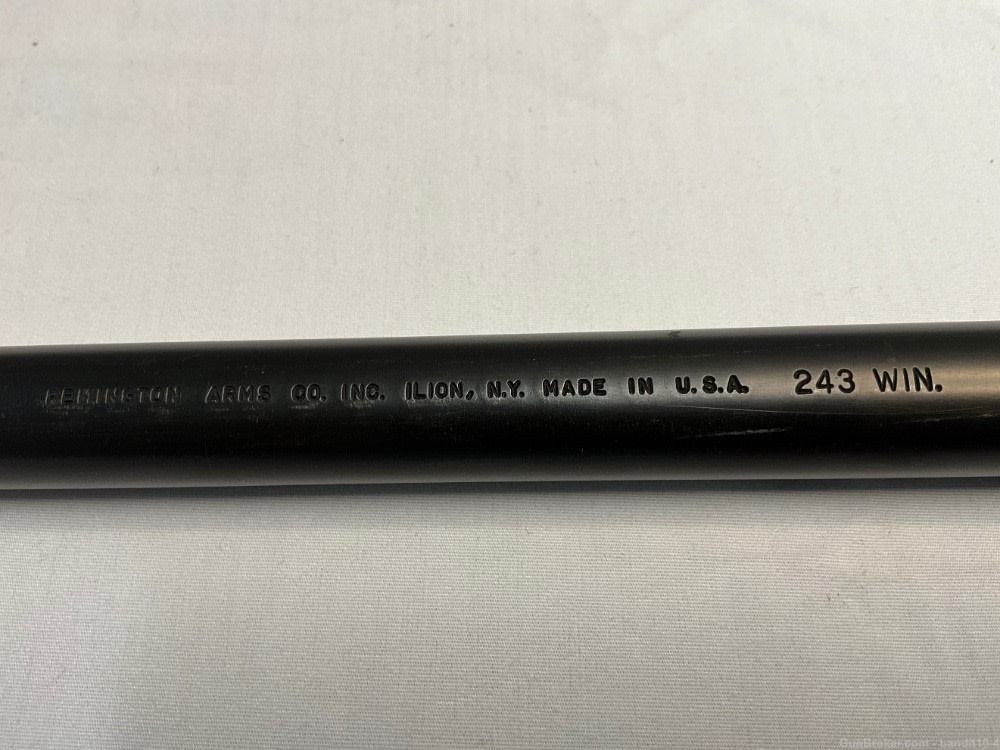 Remington 22” Steel Barrel - 243WIN - Black finish - 086-img-1