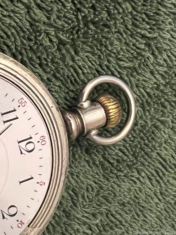 ANTIQUE WALTHAM MODEL 1883 S18 17J POCKET WATCH, MADE 1908, RUNNING-img-12