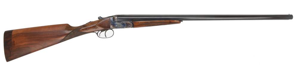 Hijos de Victor Aramberri Side by Side 12 GA Shotgun 28" bbl 1965 mfg C&R-img-1