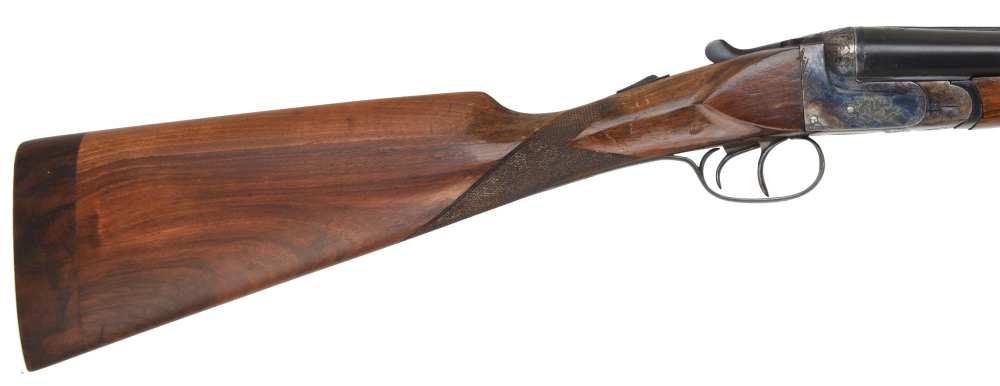 Hijos de Victor Aramberri Side by Side 12 GA Shotgun 28" bbl 1965 mfg C&R-img-2