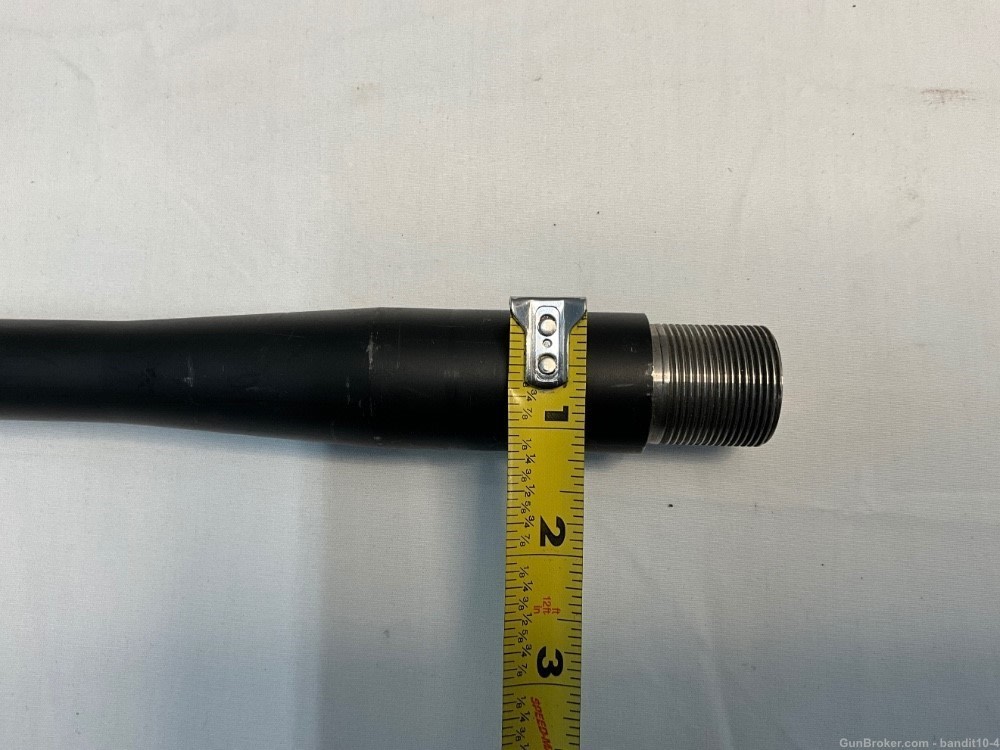 Custom Benchrest 28” Threaded Steel Barrel - Black Finish - 087-img-5