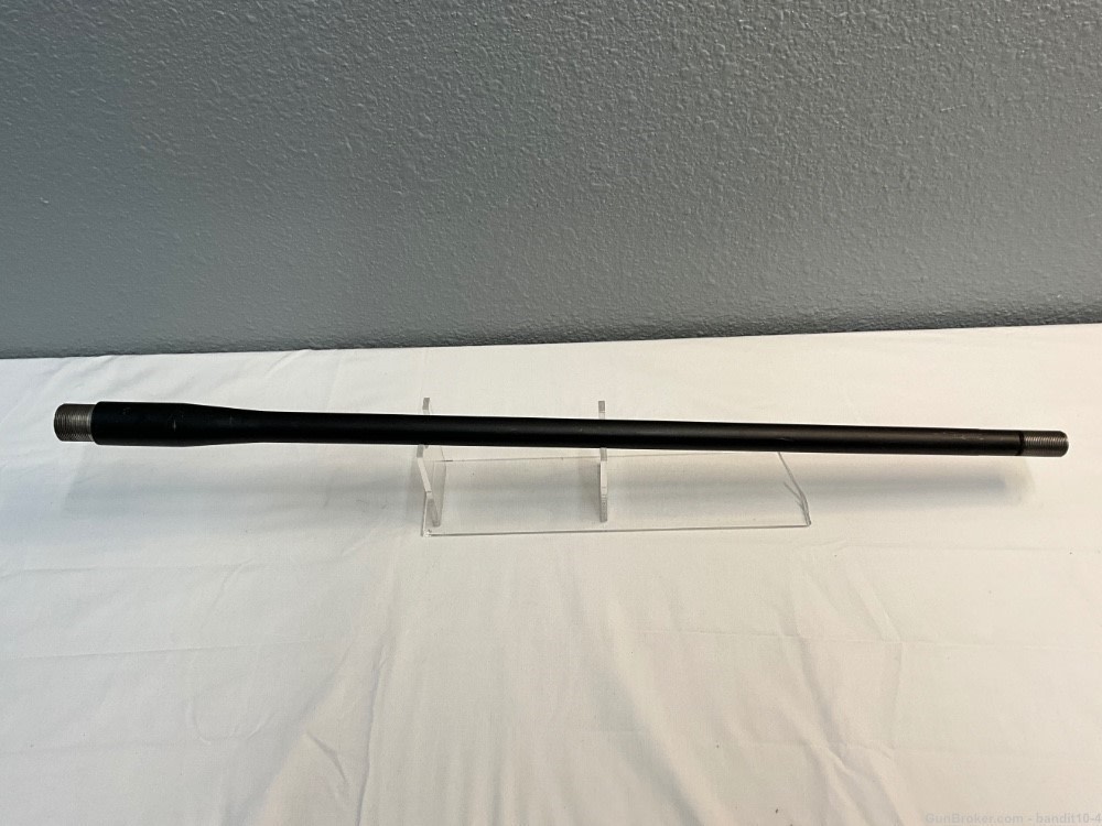 Custom Benchrest 28” Threaded Steel Barrel - Black Finish - 087-img-0