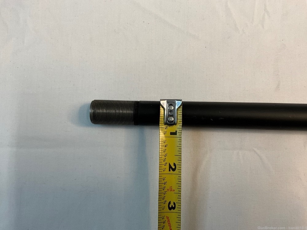 Custom Benchrest 28” Threaded Steel Barrel - Black Finish - 087-img-4