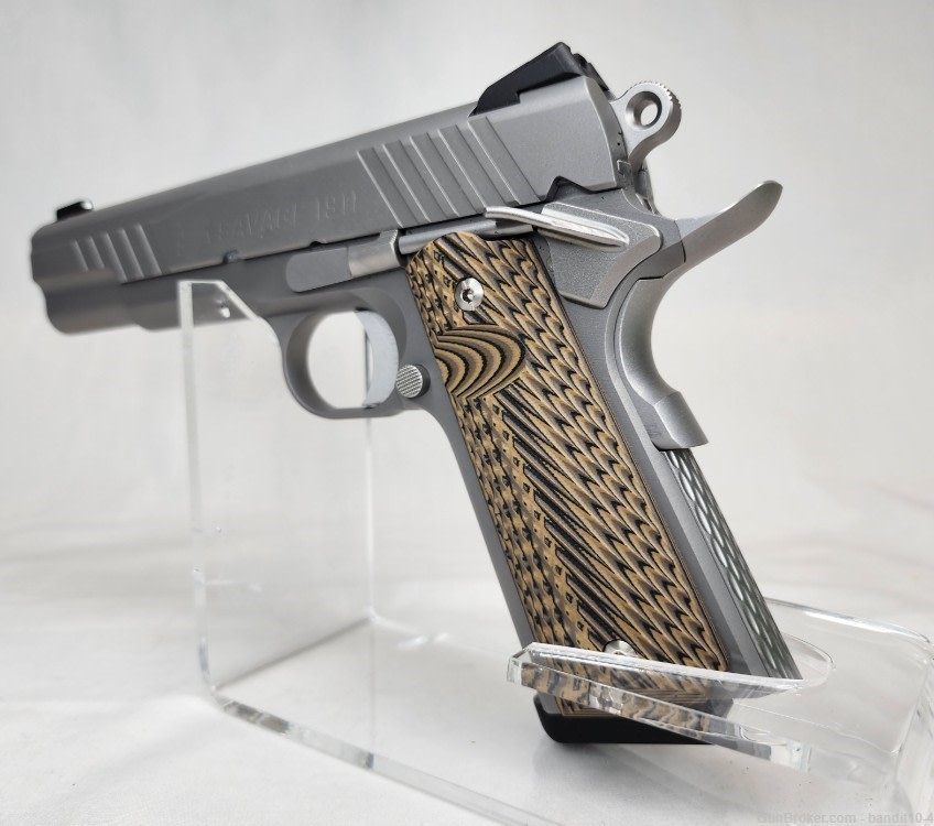 Savage 1911 Government Pistol 45 ACP Stainless 67202, 16698 NEW MODEL! RARE-img-6