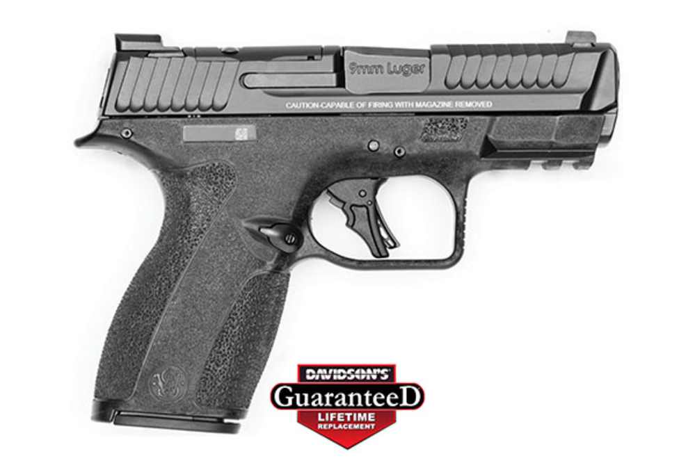 S&W M&P SHIELD X COMPACT 14264 9mm 15+1 TS NS BLACK PISTOL, NIB, 2-MAGS-img-0