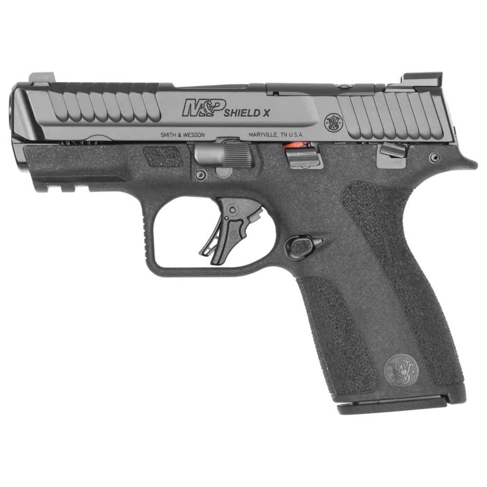 S&W M&P SHIELD X COMPACT 14264 9mm 15+1 TS NS BLACK PISTOL, NIB, 2-MAGS-img-1