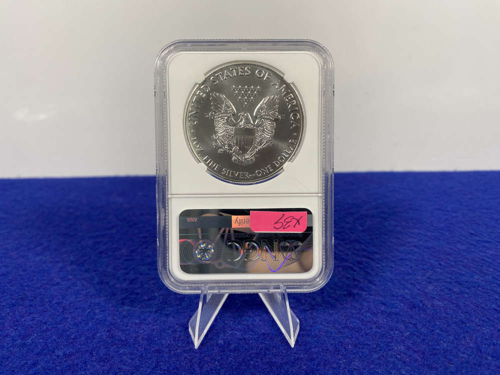 2020 Silver Eagle NGS MS69 *Very Desirable & Sought After* FINE SILVER-img-4