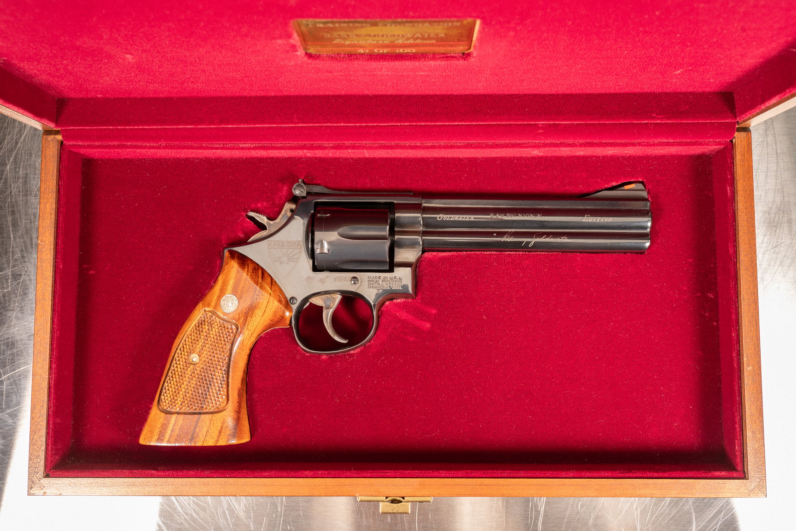 S&W 586-2 Barry Goldwater Arizona Edition .357 Magnum-img-7