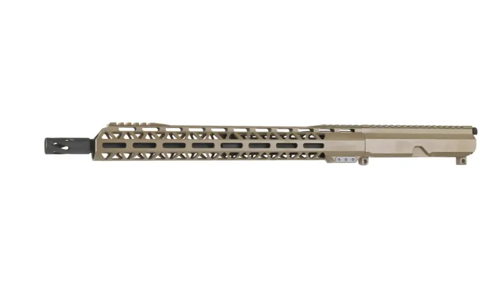 AR-15 .350 Legend 16" Complete FDE Side Charging Upper Receiver with BCG-img-0