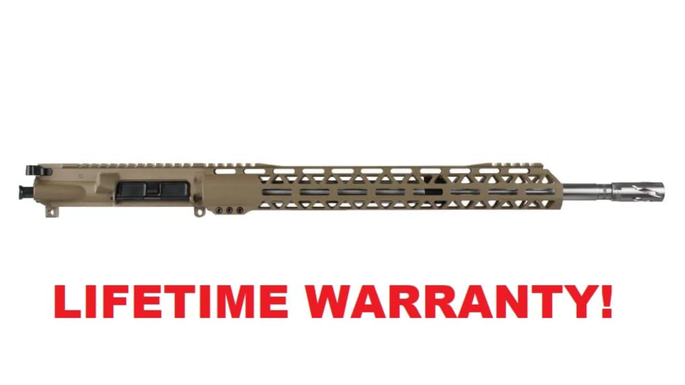 AR-15 .350 Legend 18" Complete FDE Upper Receiver with BCG Stainless Barrel-img-0