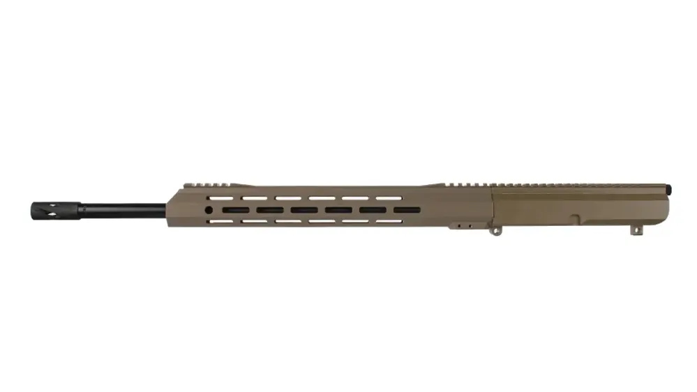AR-15 .350 Legend 20" Side Charging Billet FDE Upper Receiver with BCG-img-1