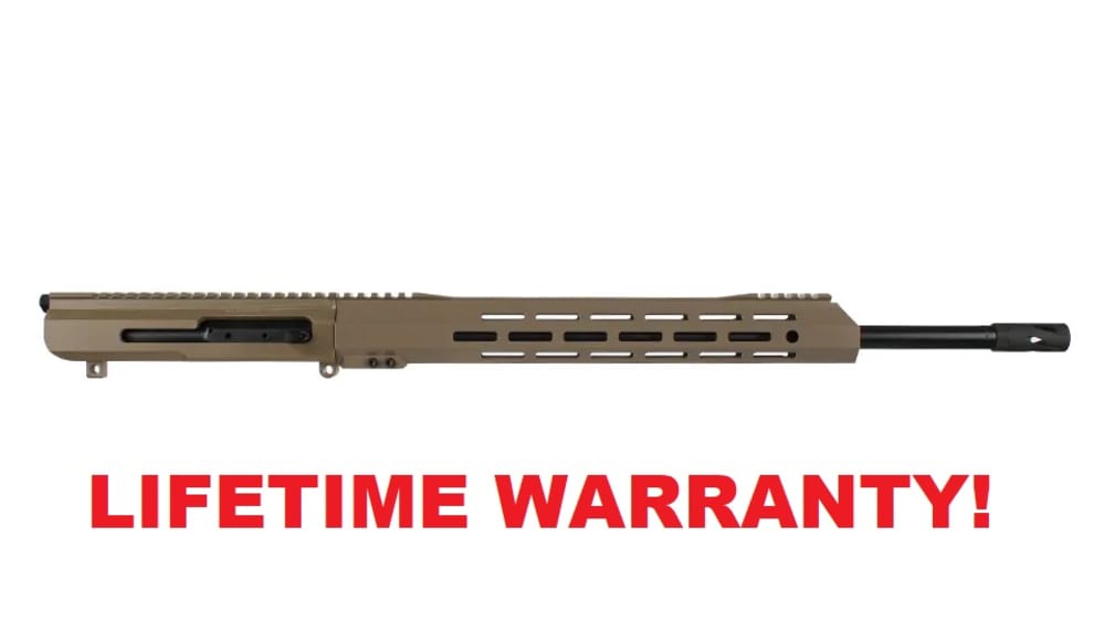 AR-15 .350 Legend 20" Side Charging Billet FDE Upper Receiver with BCG-img-0