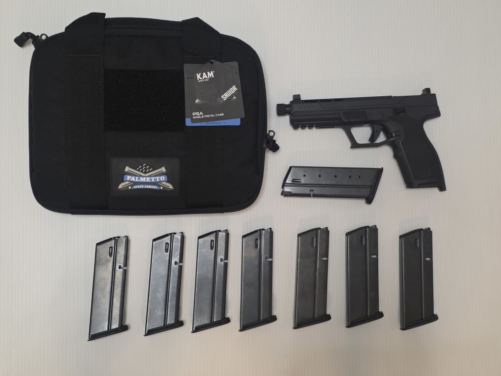 PSA 5.7 Rock Complete RK1 Optics Ready Pistol With Threaded Barrel Black-img-0