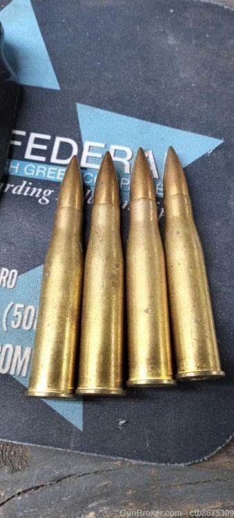German Marked 1938 8 x 56R Steyr Mannlicher Cartridges-img-0
