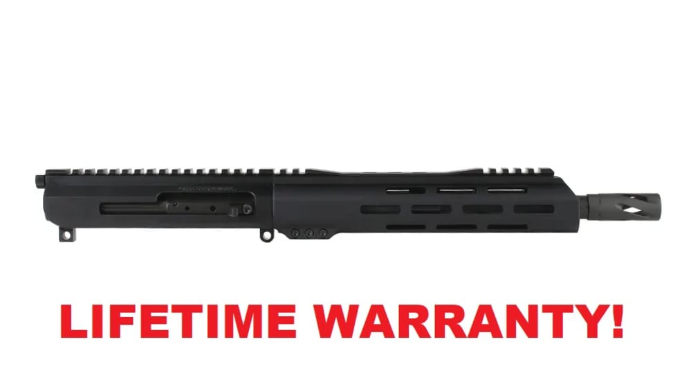 AR-15 .450 Bushmaster 10.5" Pistol Side Charging Upper Receiver & BCG-img-0