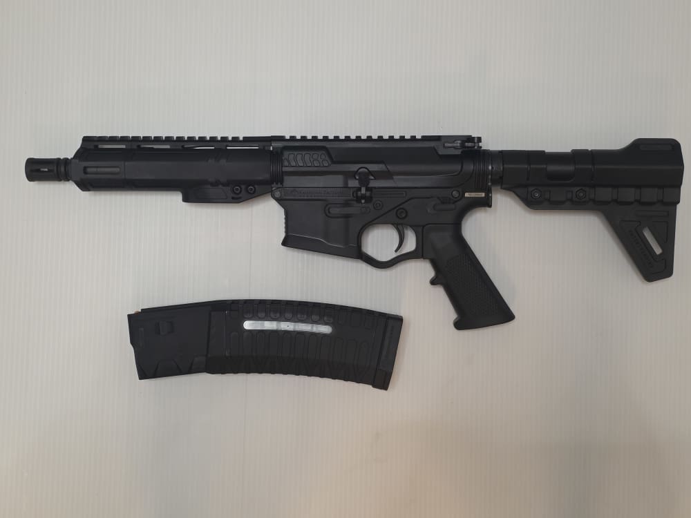 ATI Alpha Maxx 5.56X45mm 7.5" 60rd Pistol, Black - GAX5567ML60 SUPER SAFETY-img-6