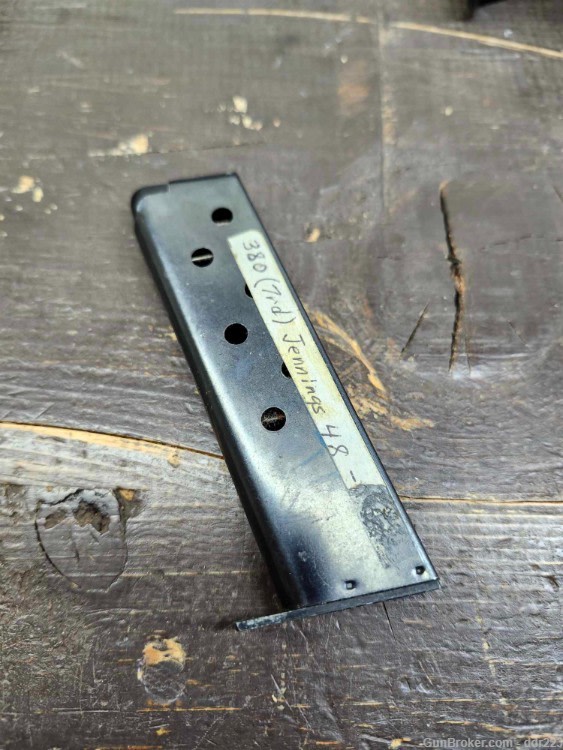 Jennings J48 .380 ACP 7-rd Factory Magazine (DH112)-img-1