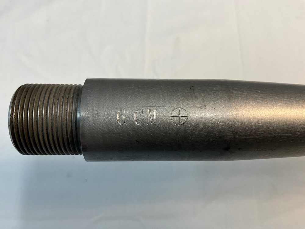 Custom Benchrest - 26” Threaded Steel Barrel - 6CM - Stainless Finish - 090-img-1
