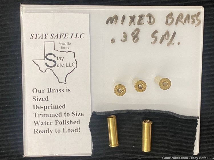 .38 Special Brass  250 casings-img-0